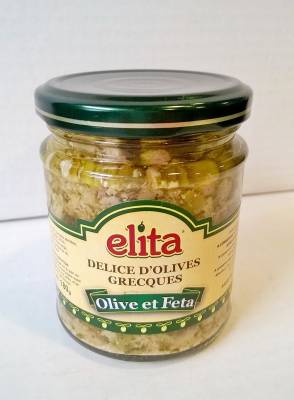 Délice d'olives grecques olive et feta 180 g