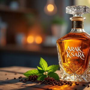 découvrez l'arak ksara 35 cl, une eau-de-vie libanaise traditionnelle aux arômes anisés. idéal pour accompagner vos repas et partager des moments conviviaux. profitez d'une saveur authentique et d'une expérience unique.