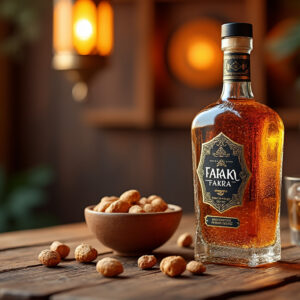 découvrez l'arak fakra 35 cl, une eau-de-vie libanaise traditionnelle aux délicates notes d'anis. idéal à déguster pur ou accompagné de vos plats méditerranéens. authentique et raffiné.