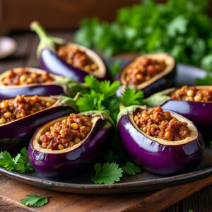 découvrez nos délicieuses aubergines farcies ou makdous de 600g, préparées selon la tradition avec des ingrédients frais. un plat savoureux parfait pour vos repas méditerranéens.