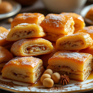 découvrez notre assortiment de baklawa libanais 250g : un délicieux mélange de pâtisseries orientales traditionnelles, préparées avec des ingrédients de qualité et parfaites pour toutes les occasions gourmandes.
