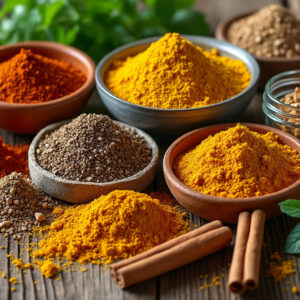 découvrez notre mélange d'épices kebbe 80g, idéal pour parfumer vos recettes traditionnelles libanaises. un équilibre savoureux d’aromates pour sublimer vos plats en toute simplicité.