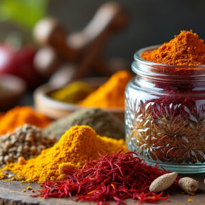 découvrez notre mélange d'épices moghrabieh 100g, idéal pour sublimer vos plats orientaux. parfait pour parfumer vos recettes traditionnelles de moghrabieh avec authenticité et saveur.