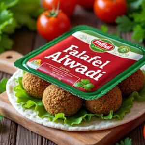savourez les falafels alwadi 200g : délicieux boulettes végétariennes à base de pois chiches et d’épices orientales, parfaites pour apéritifs ou repas rapides. prêt en quelques minutes !