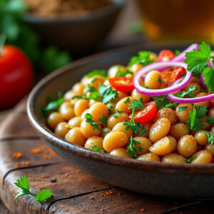 découvrez le foul moudammas, un plat traditionnel du moyen-orient à base de fèves mijotées, parfait pour un petit-déjeuner sain et savoureux. recette simple, riche en saveurs et en protéines végétales.
