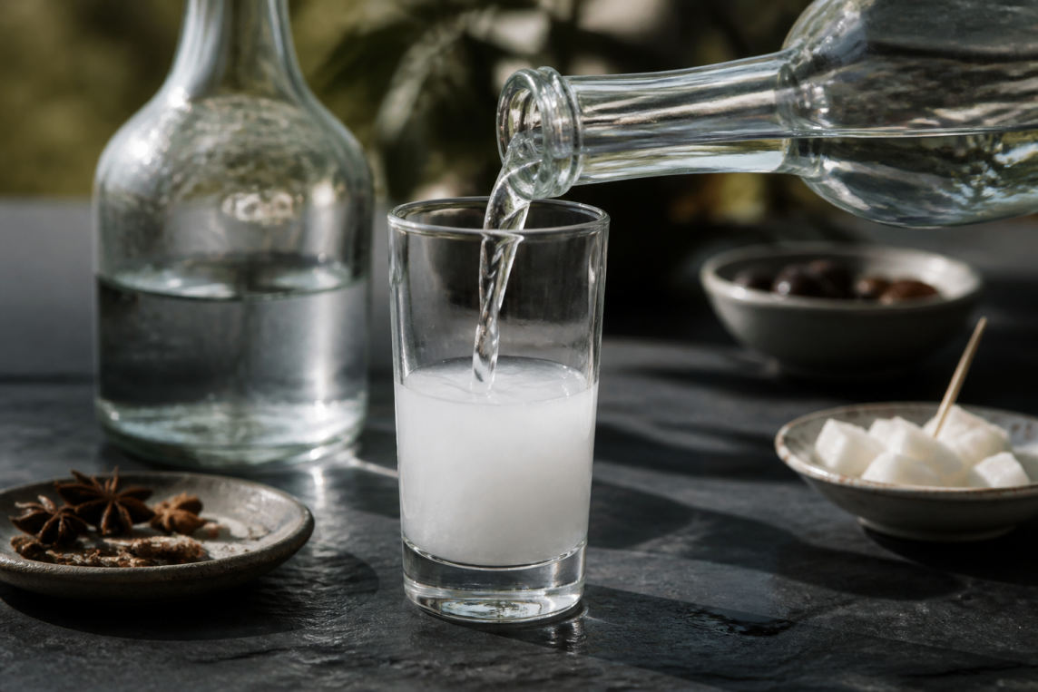 Pourquoi l&rsquo;Arak Devient-Il Blanc Quand on Ajoute de l&rsquo;Eau ?
